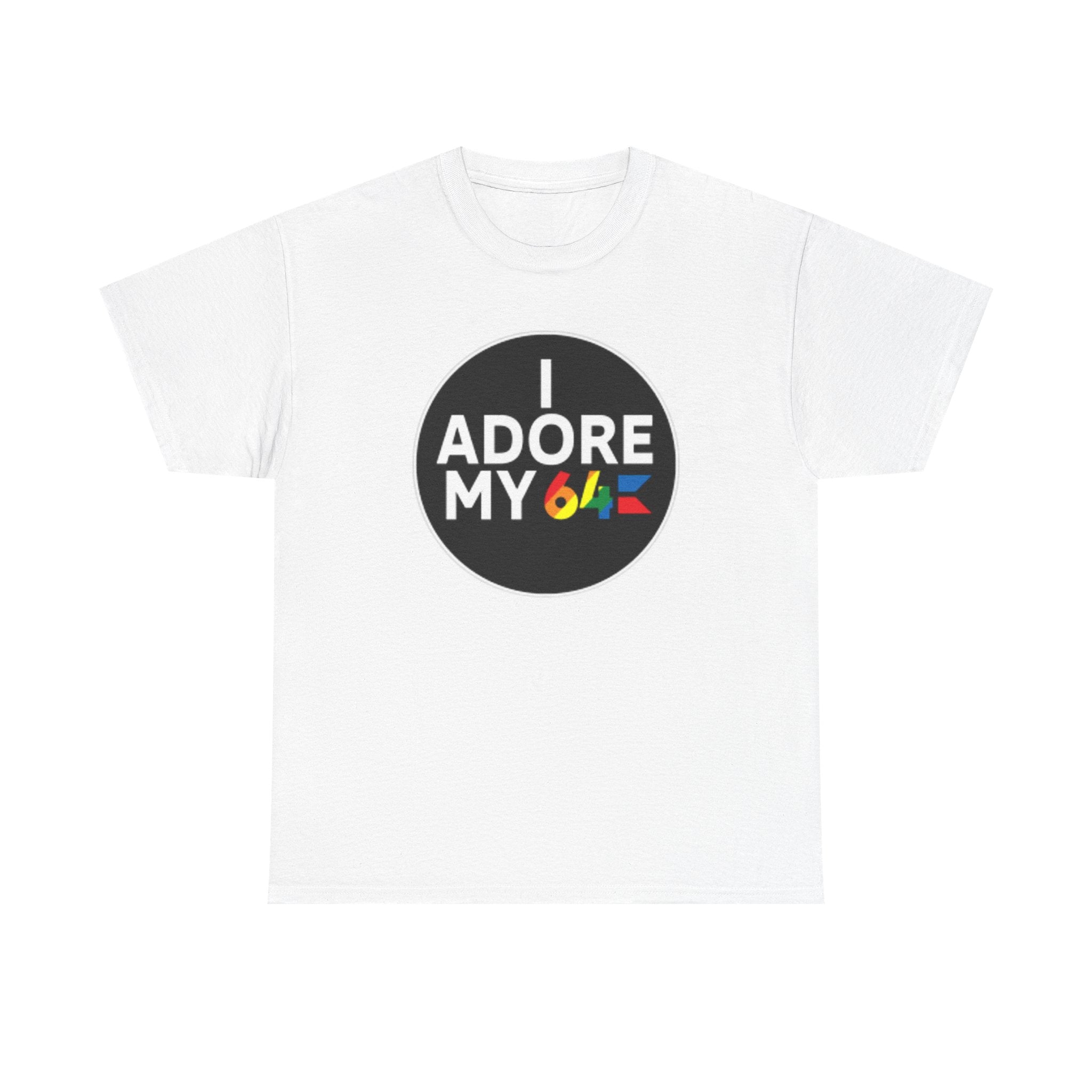 I Adore My 64 80s Style T-Shirt commodore 64 128 Plus 4 Vic-20