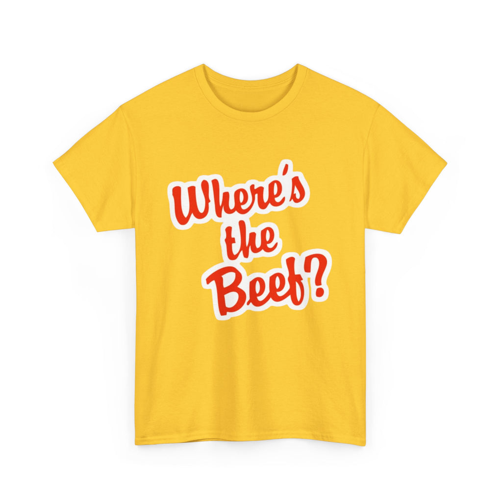 Where’s the Beef? Classic Tee – 80s Ad Icon