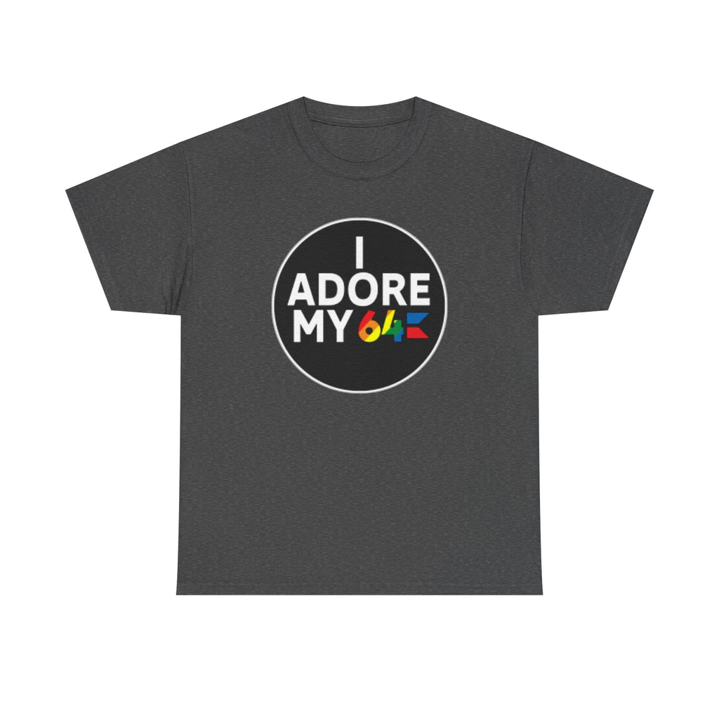 I Adore My 64 80s Style T-Shirt commodore 64 128 Plus 4 Vic-20