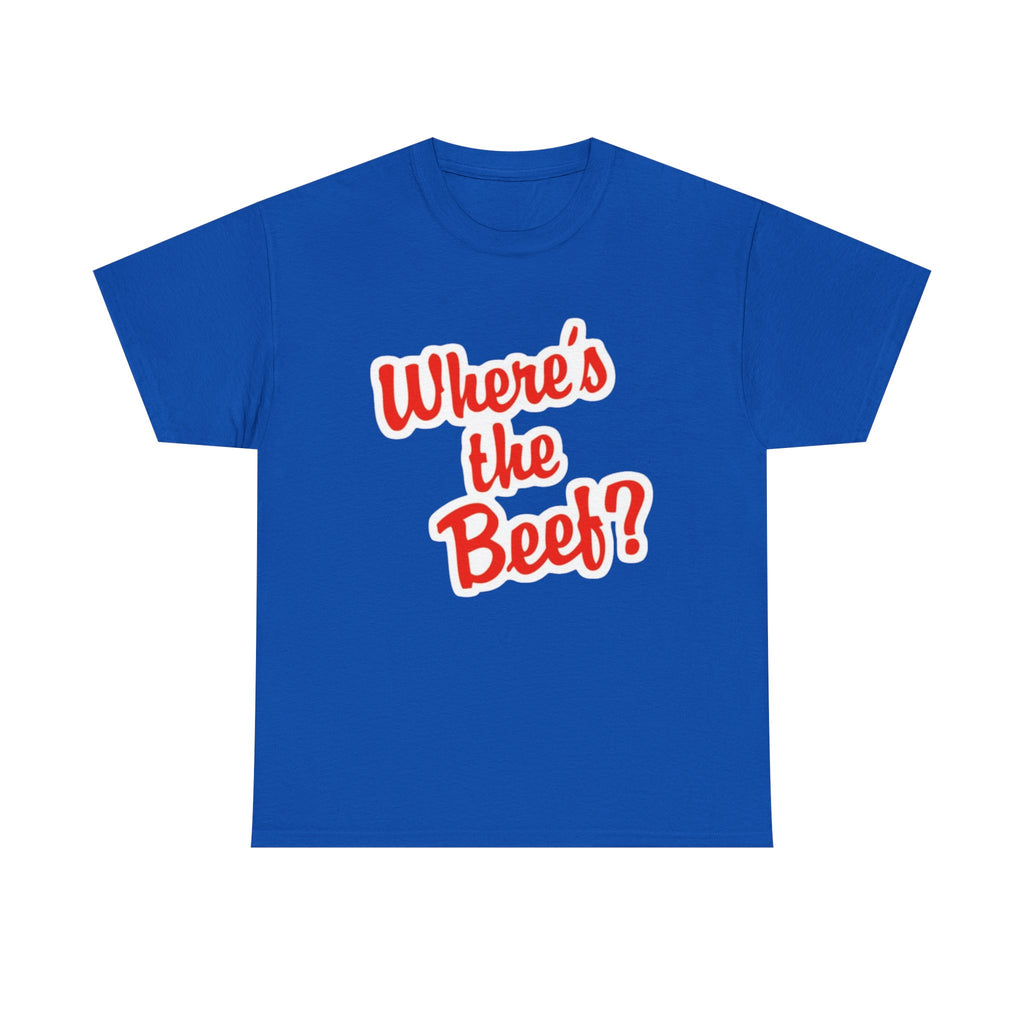 Where’s the Beef? Classic Tee – 80s Ad Icon