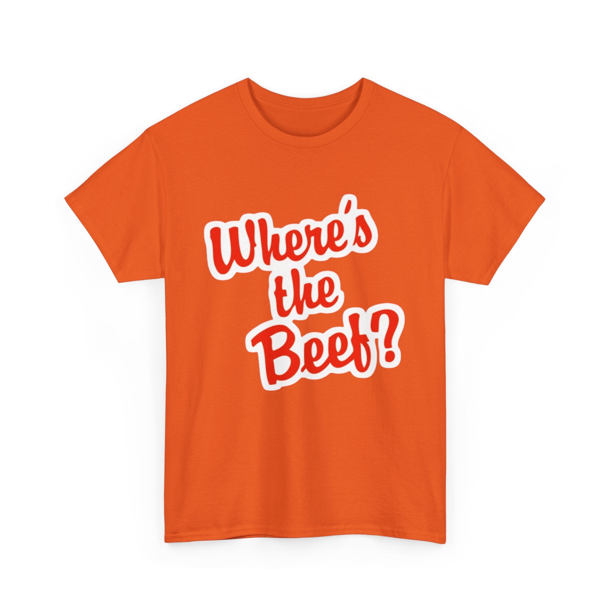 Where’s the Beef? Classic Tee – 80s Ad Icon