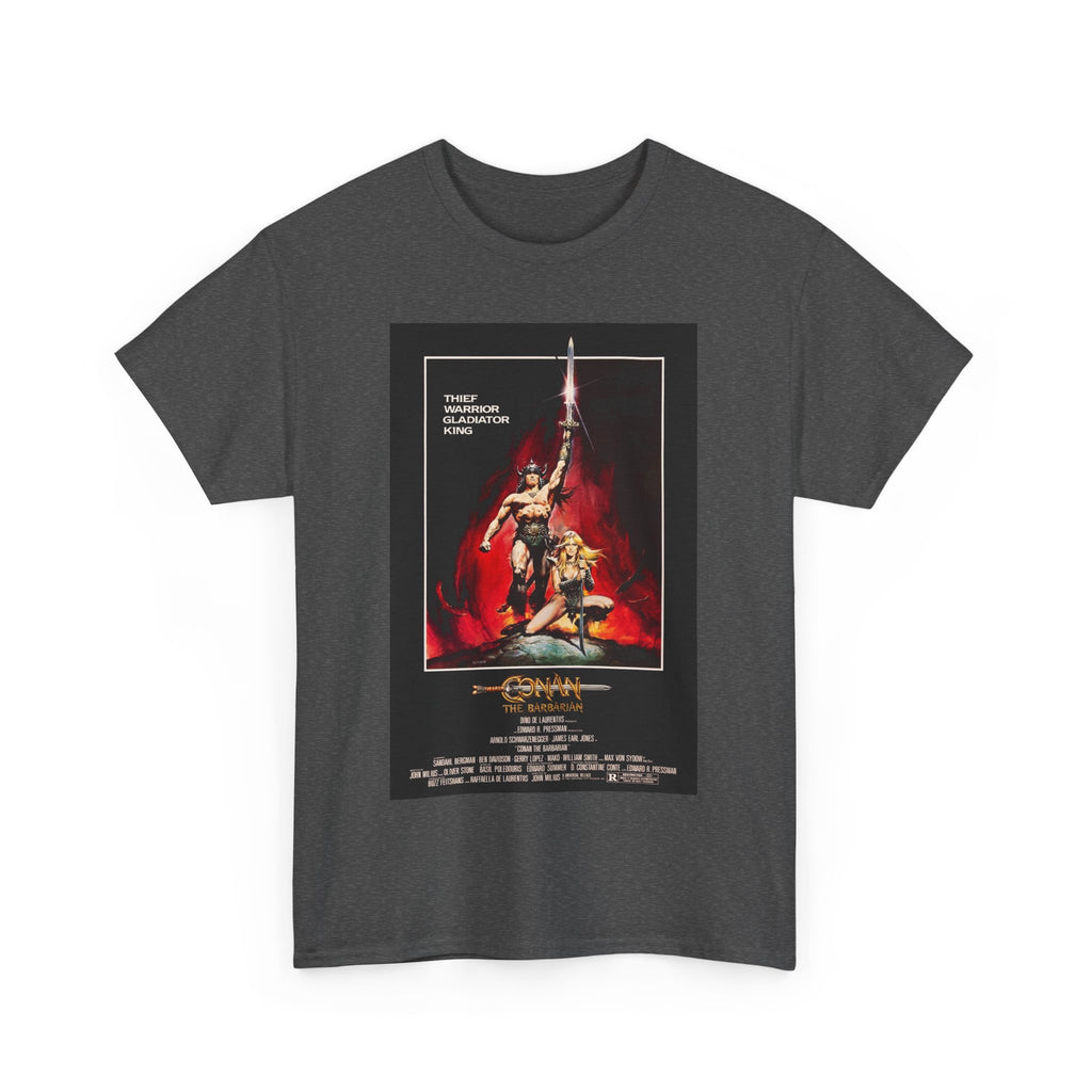 Conan the Barbarian Movie Poster Tee – Epic 80s Fantasy Classic