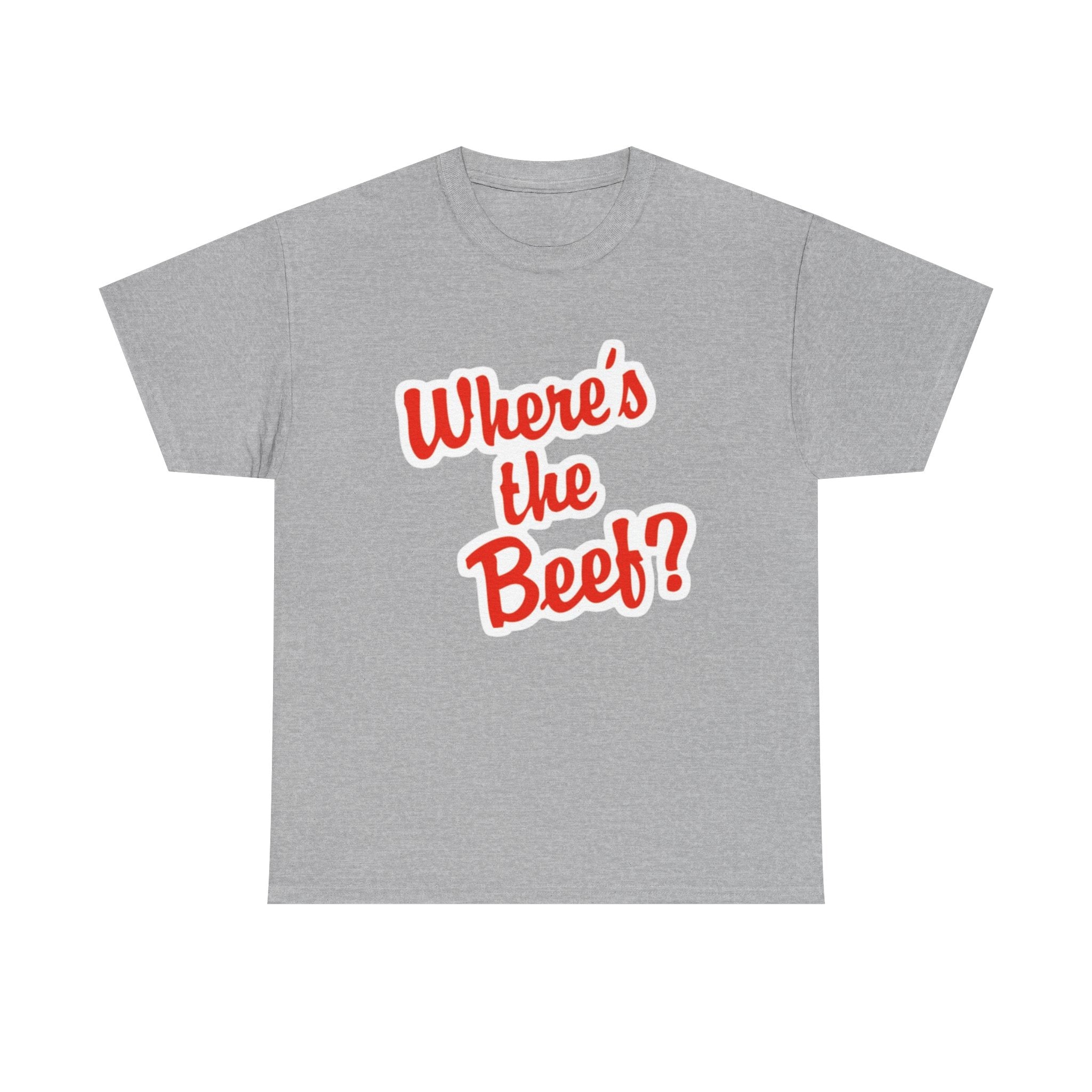 Where’s the Beef? Classic Tee – 80s Ad Icon