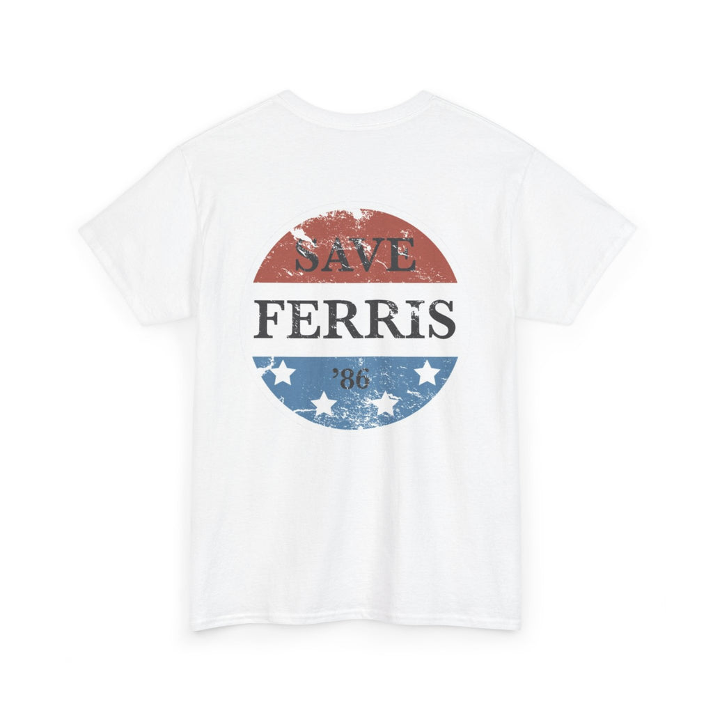 Save Ferris Classic Tee – 80s Movie Nostalgia