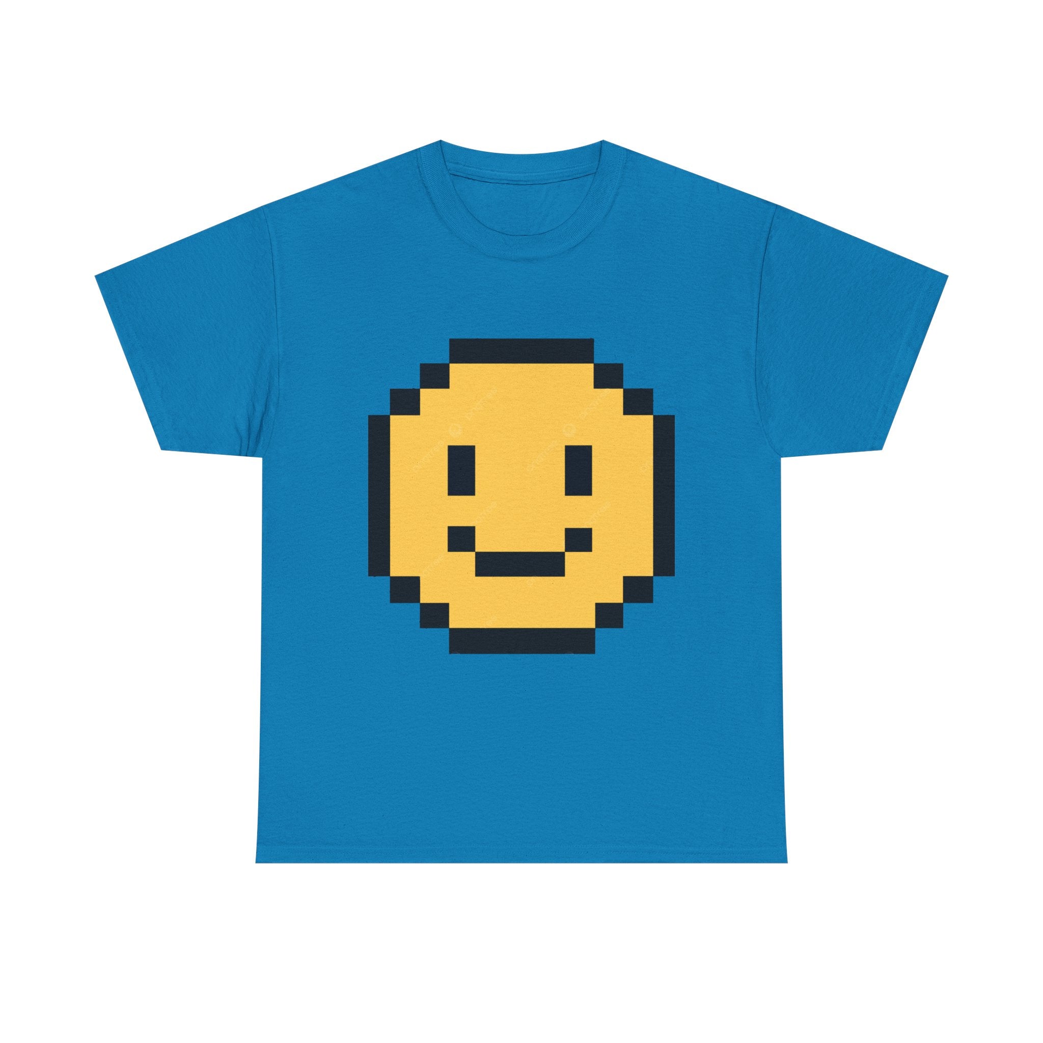8-Bit Smiley Face Tee – Classic Pixel Art Retro Gaming Style