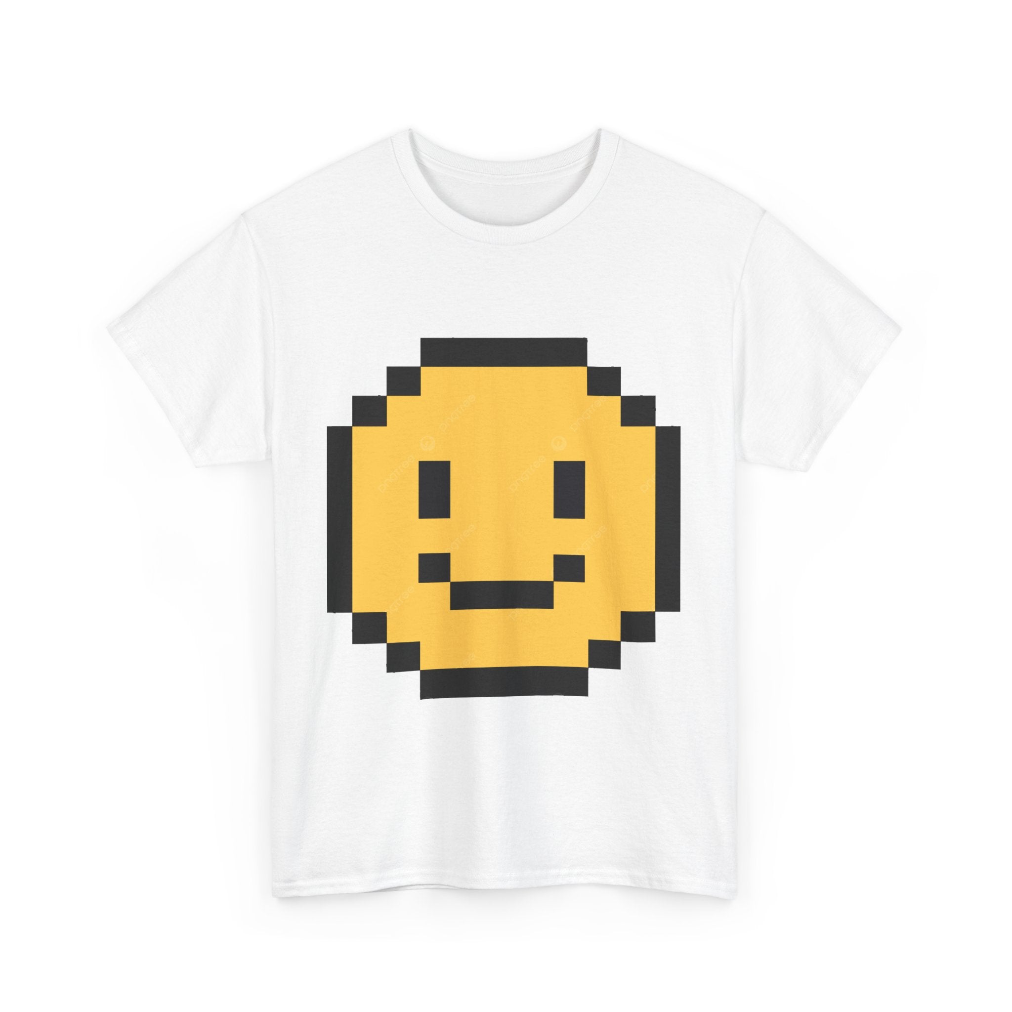8-Bit Smiley Face Tee – Classic Pixel Art Retro Gaming Style