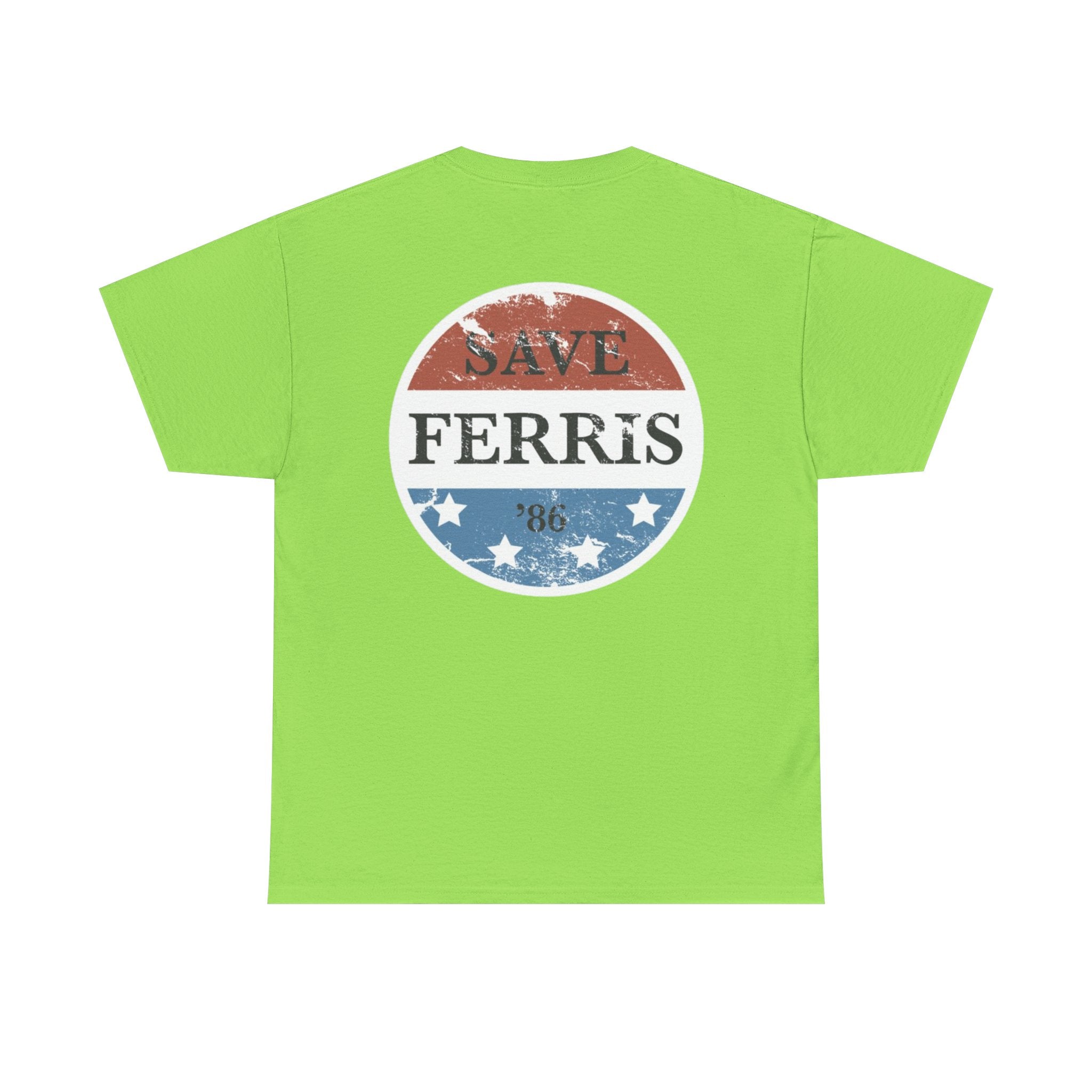 Save Ferris Classic Tee – 80s Movie Nostalgia