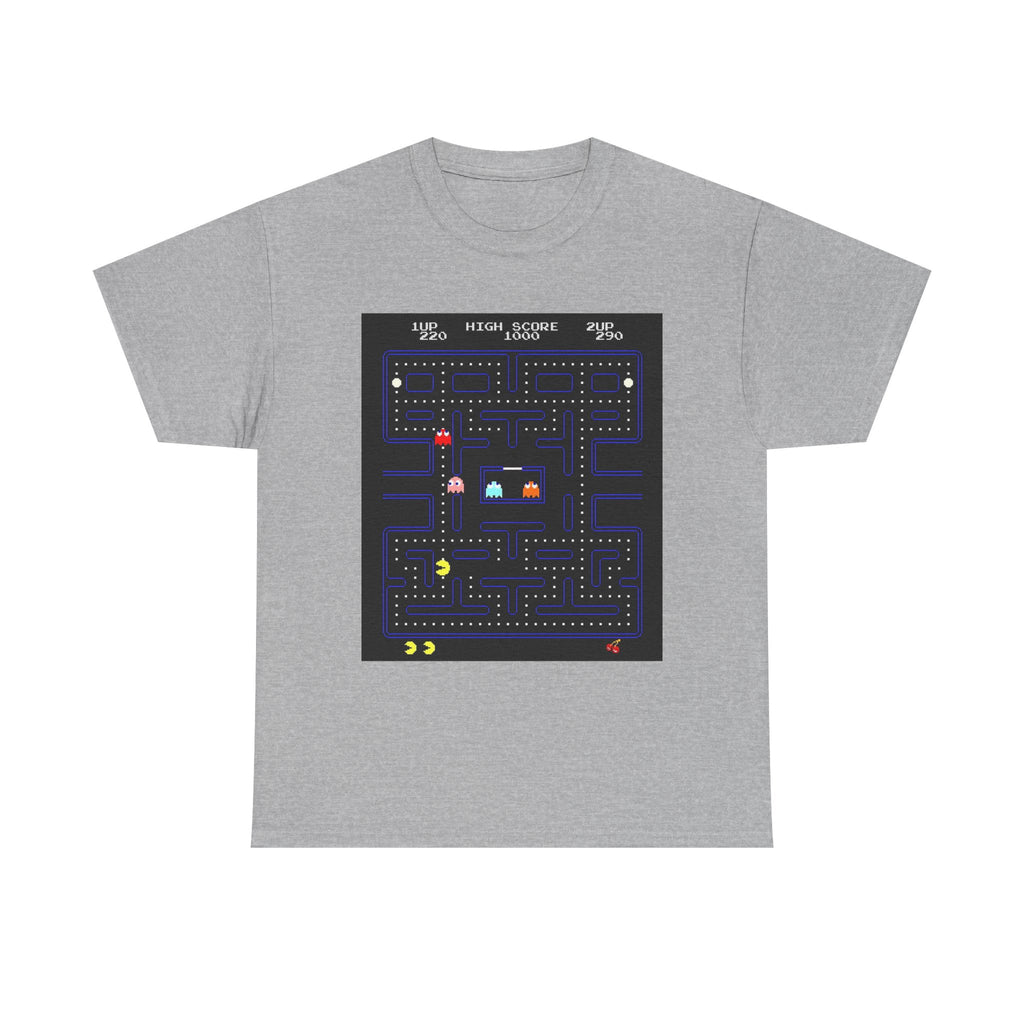 Pac-Man Screen Tee – Classic 80s Arcade Game Scene