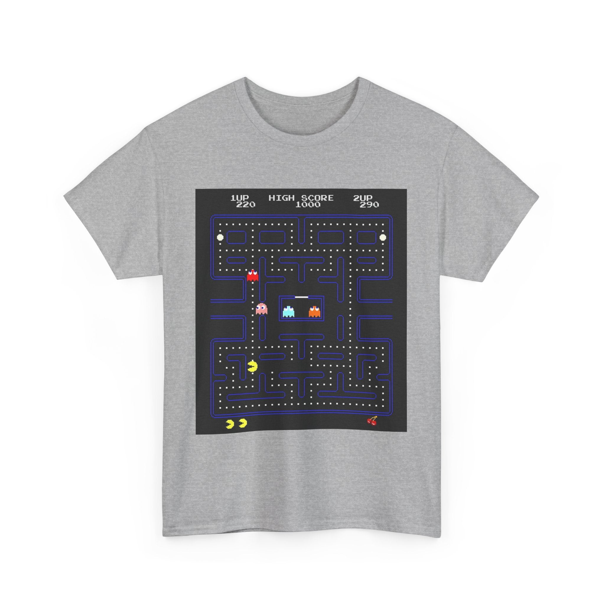 Pac-Man Screen Tee – Classic 80s Arcade Game Scene