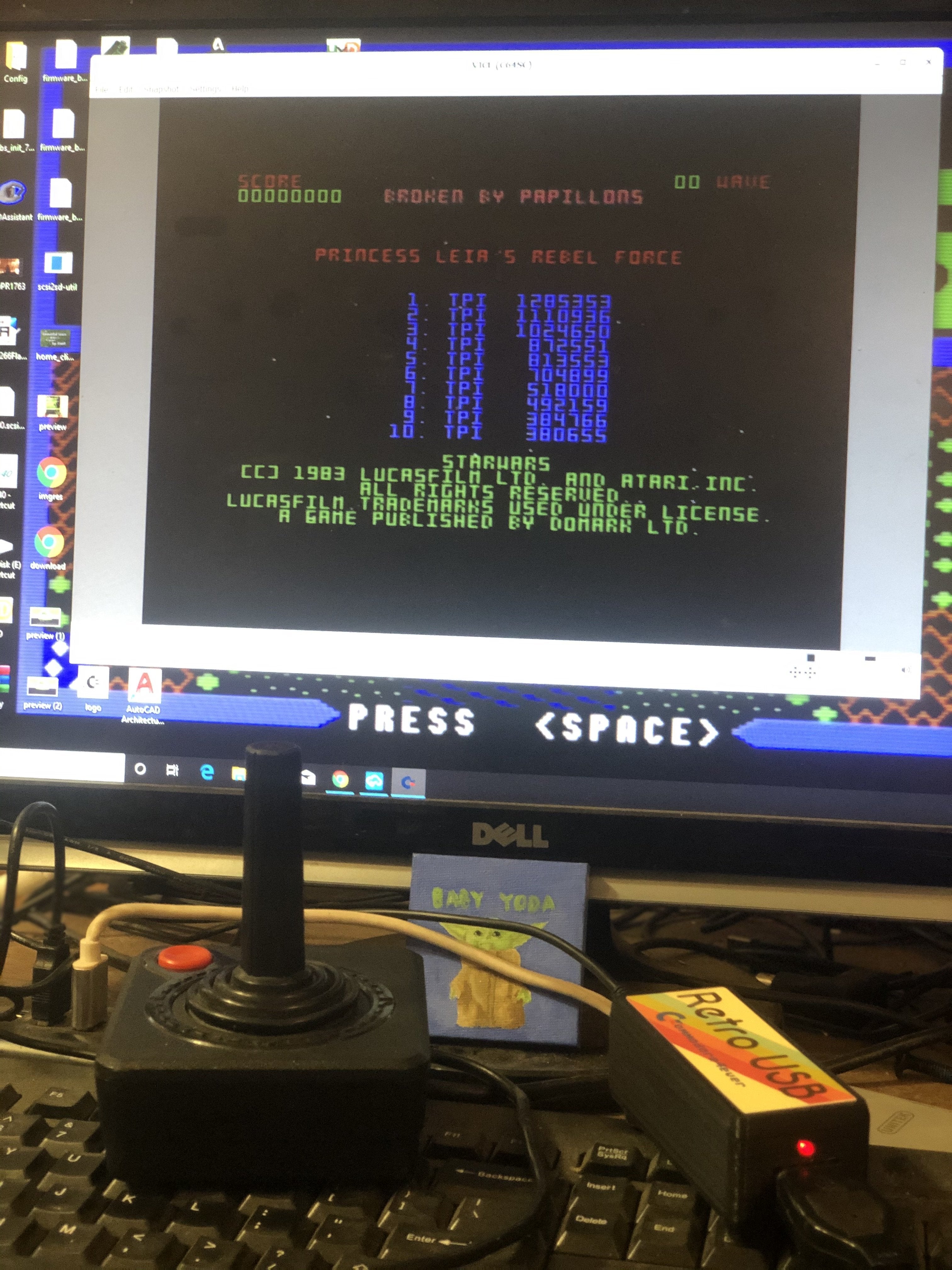 Retro USB Joystick to USB adapter